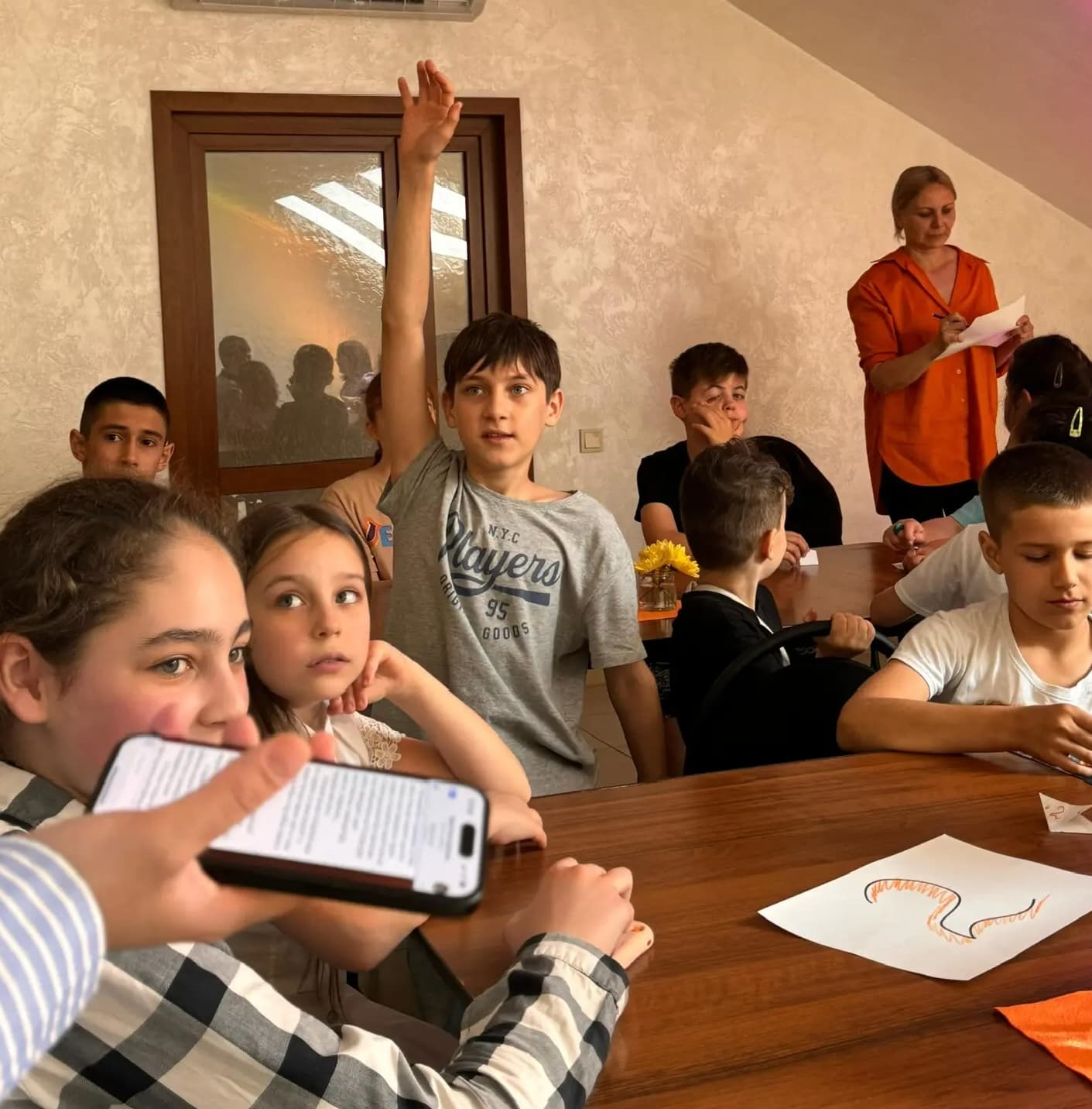 Воскресная школа: творческая часть занятия